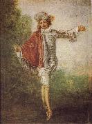 Jean-Antoine Watteau L'Indifferent oil painting artist